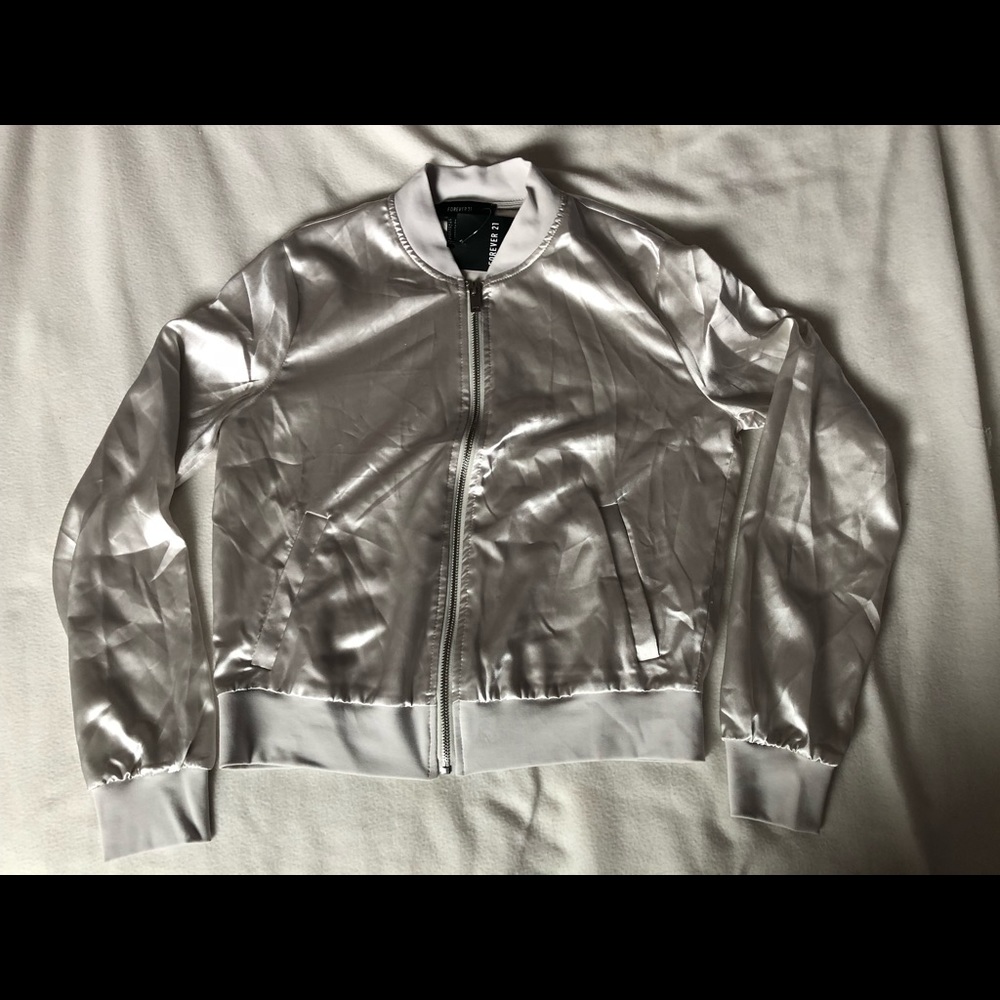 Silk Bomber Jacket!